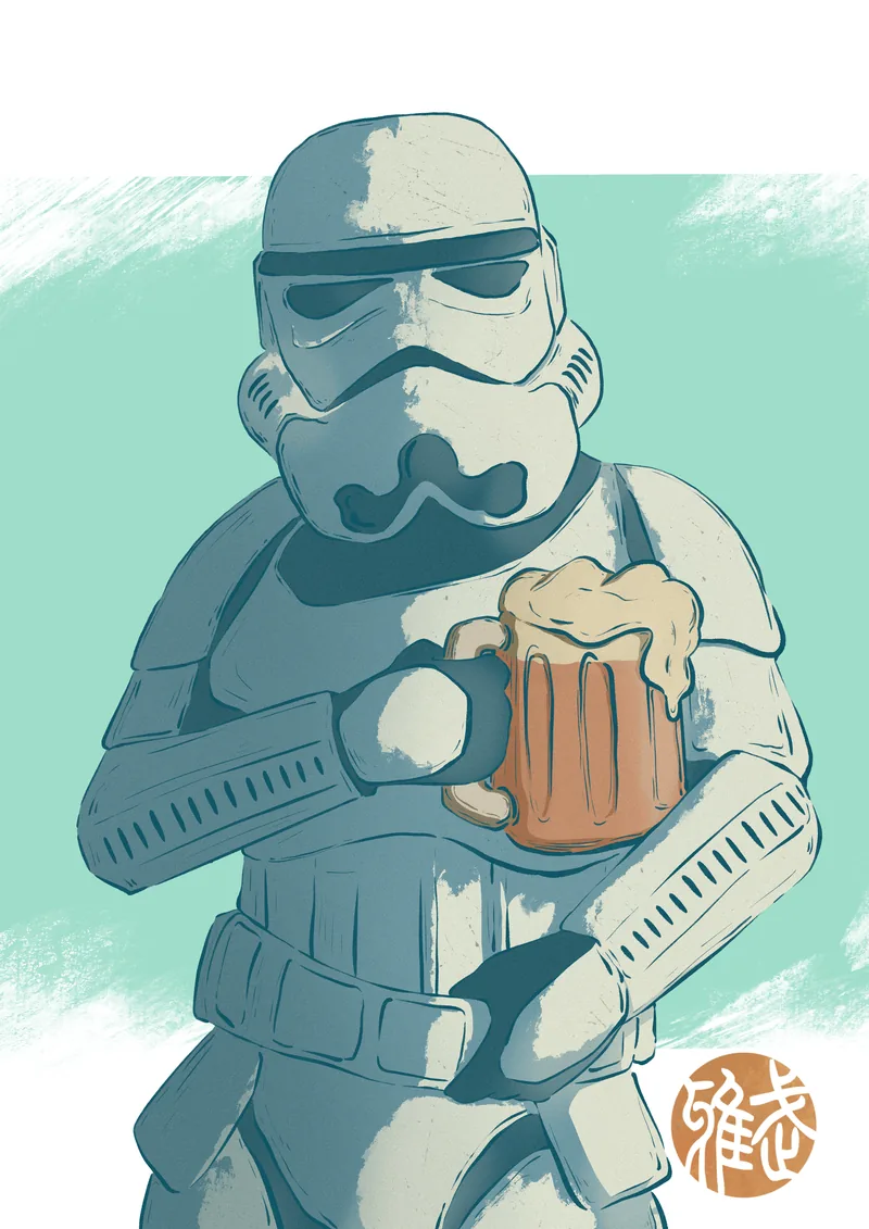 Digital Artwork - Stormtrooper